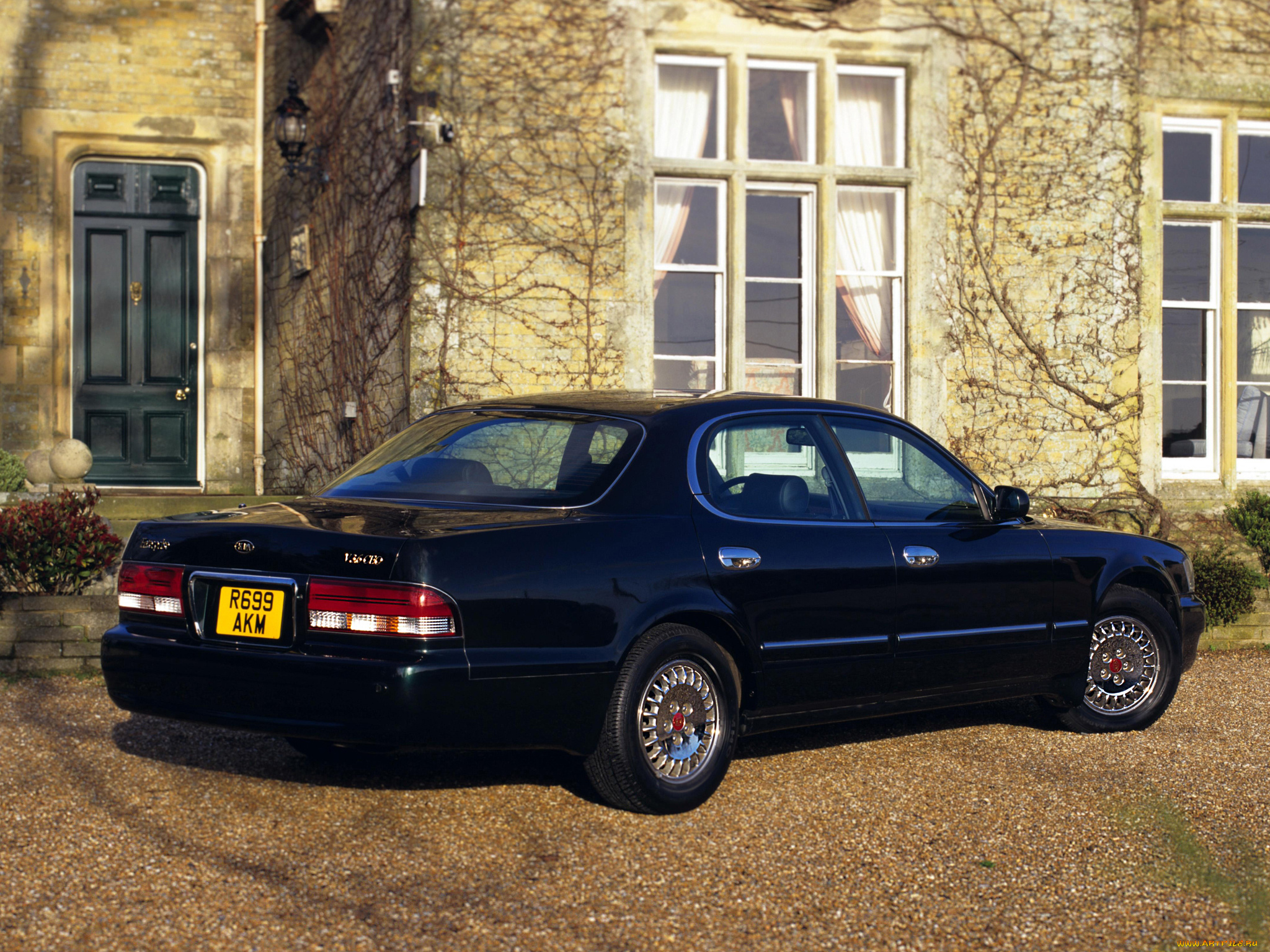 kia, enterprise, 1998, автомобили, kia, enterprise, 1998, чёрный