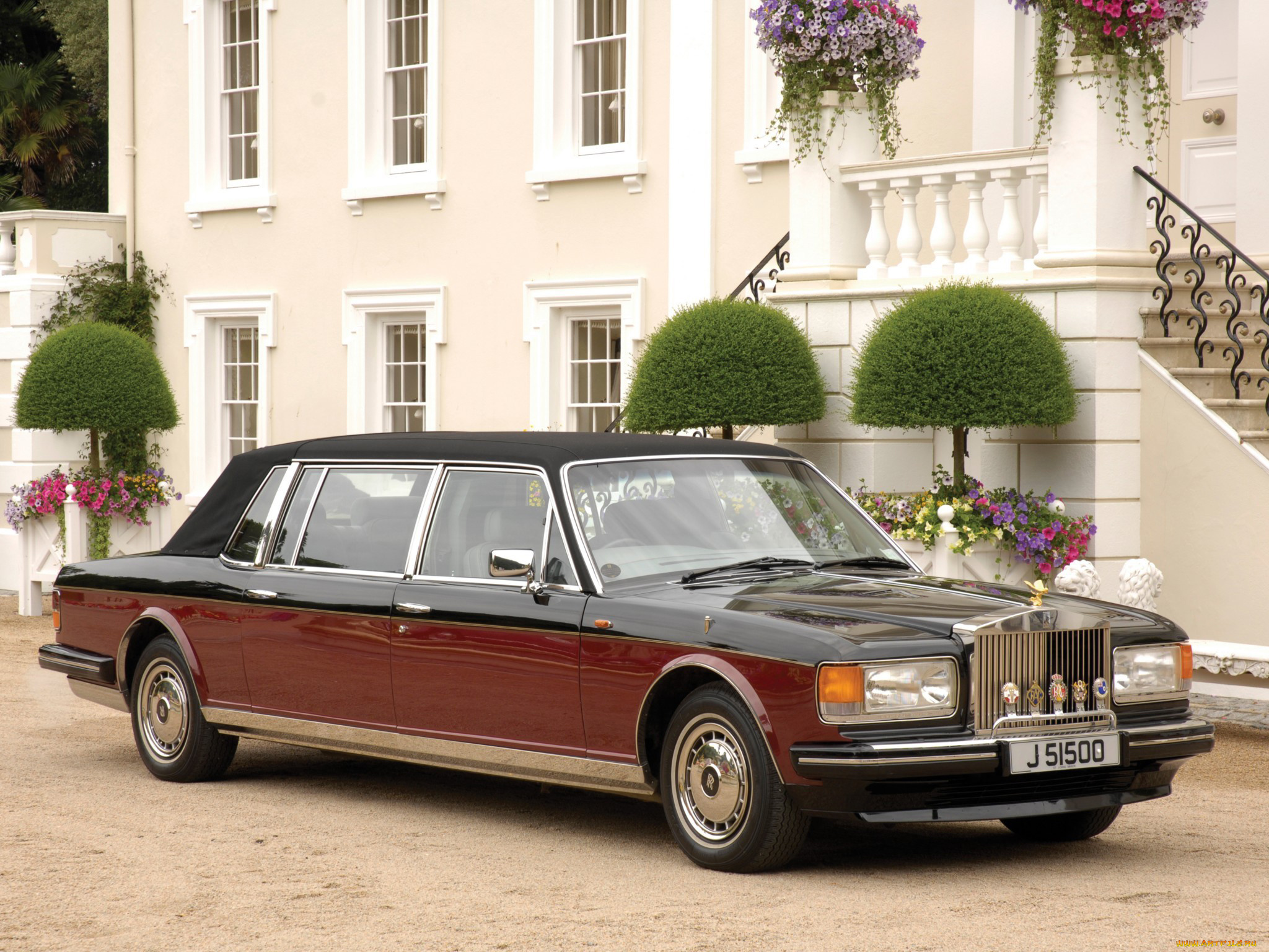 rolls-royce, silver, spirit, emperor, state, landaulet, by, hooper, 1989, автомобили, rolls-royce, 1989, hooper, landaulet, state, emperor, spirit, silver