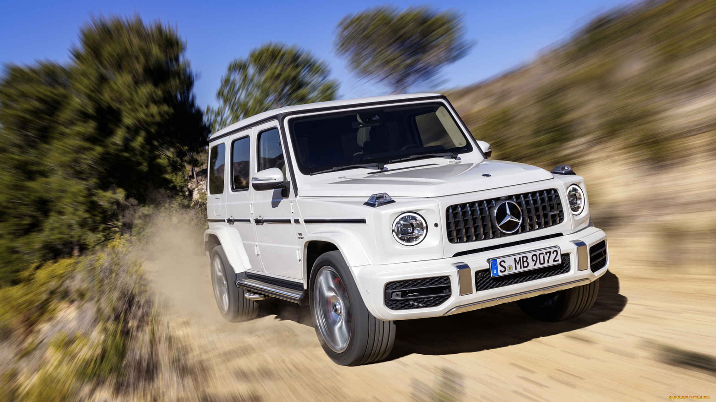 mercedes-benz, amg, g63, 2019, автомобили, mercedes-benz, amg, g63, 2019, белый