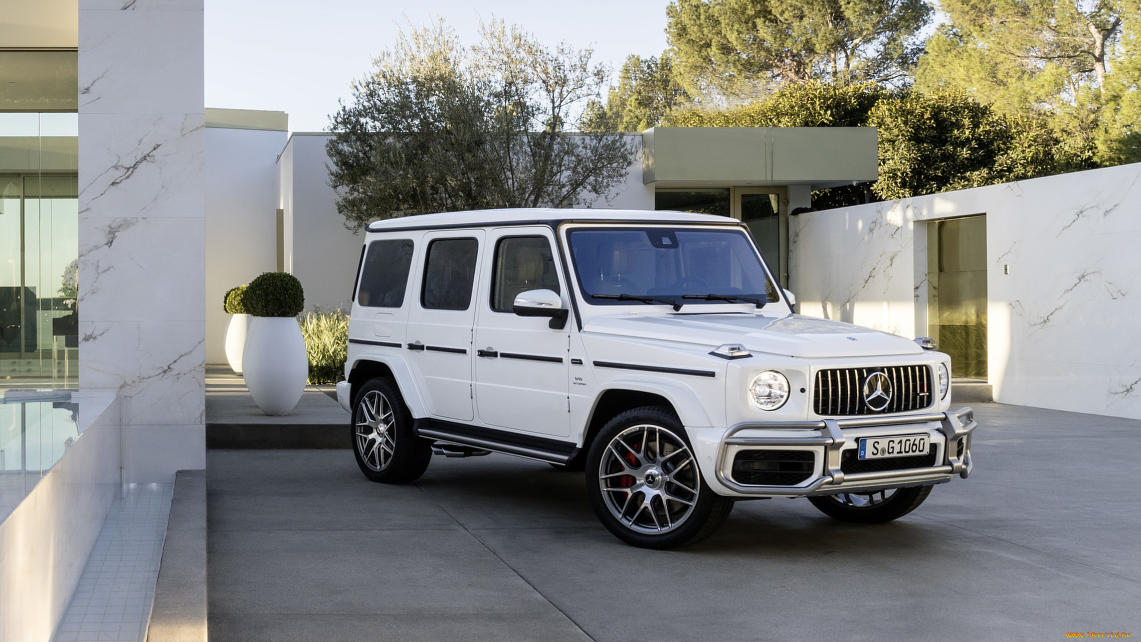 mercedes-benz, amg, g63, 2019, автомобили, mercedes-benz, g63, amg, белый, 2019