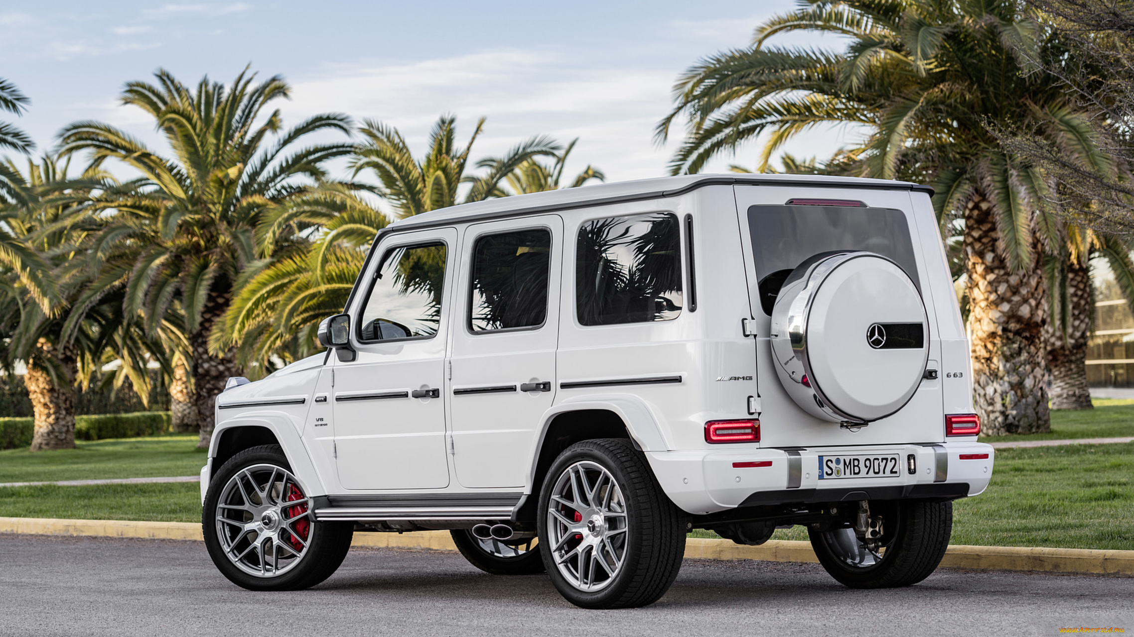 mercedes-benz, amg, g63, 2019, автомобили, mercedes-benz, g63, amg, белый, 2019