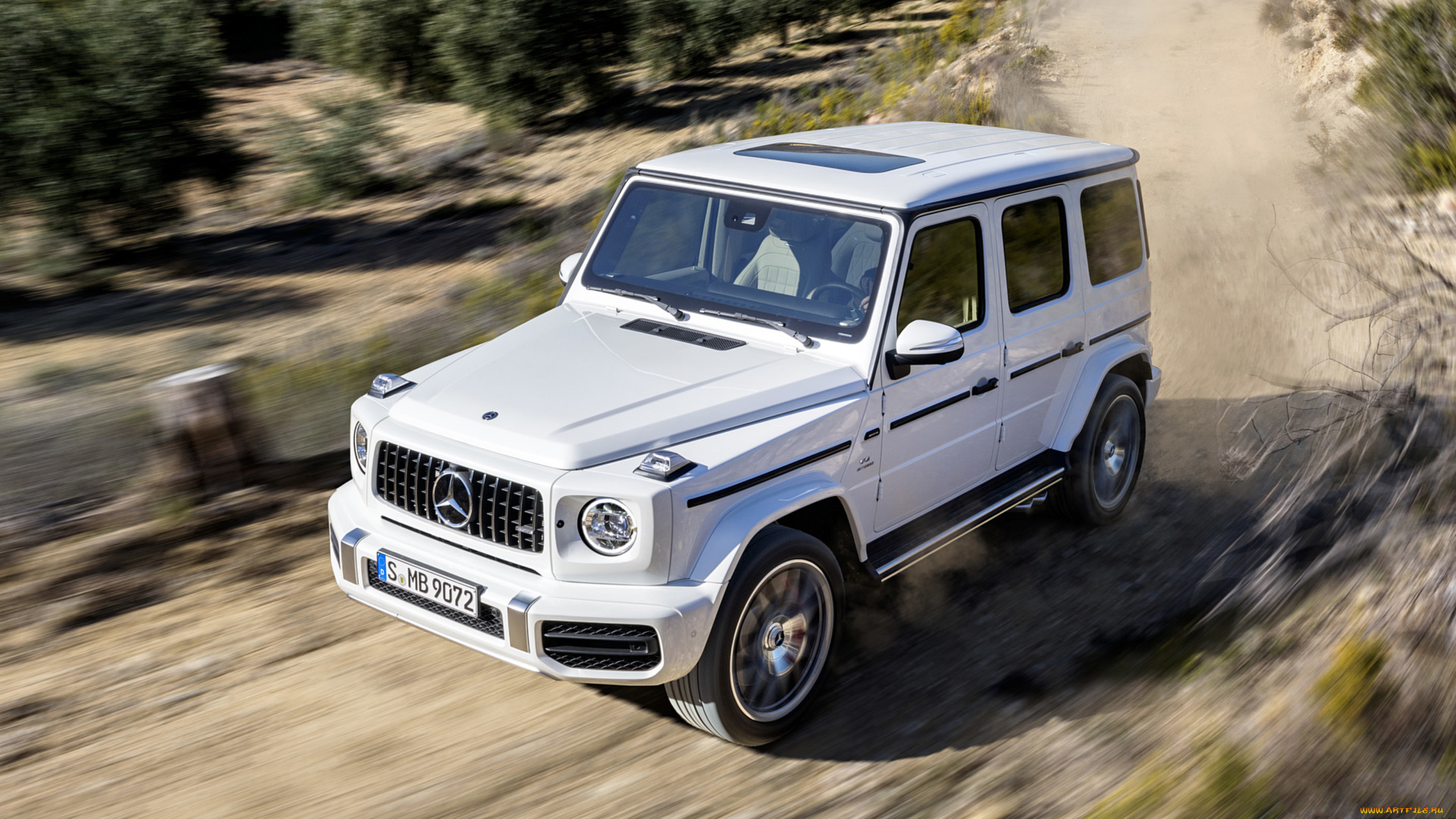 mercedes-benz, amg, g63, 2019, автомобили, mercedes-benz, amg, g63, 2019, белый