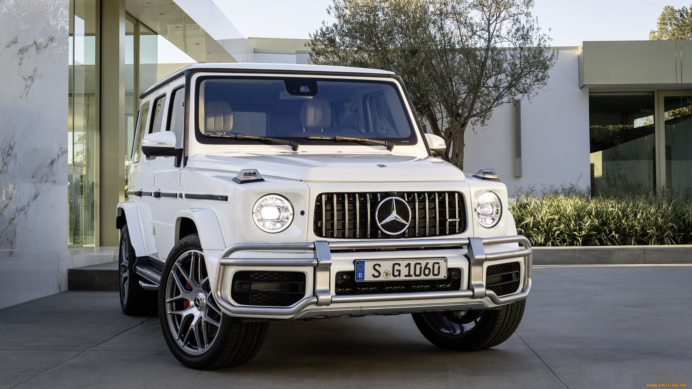mercedes-benz, amg, g63, 2019, автомобили, mercedes-benz, amg, g63, 2019, белый