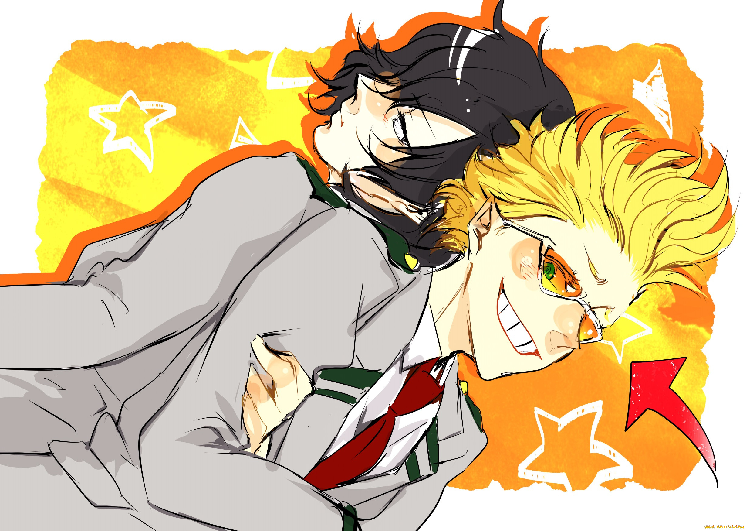 аниме, boku, no, hero, academia, boku, no, hero, academia, present, mic, aizawa, shouta