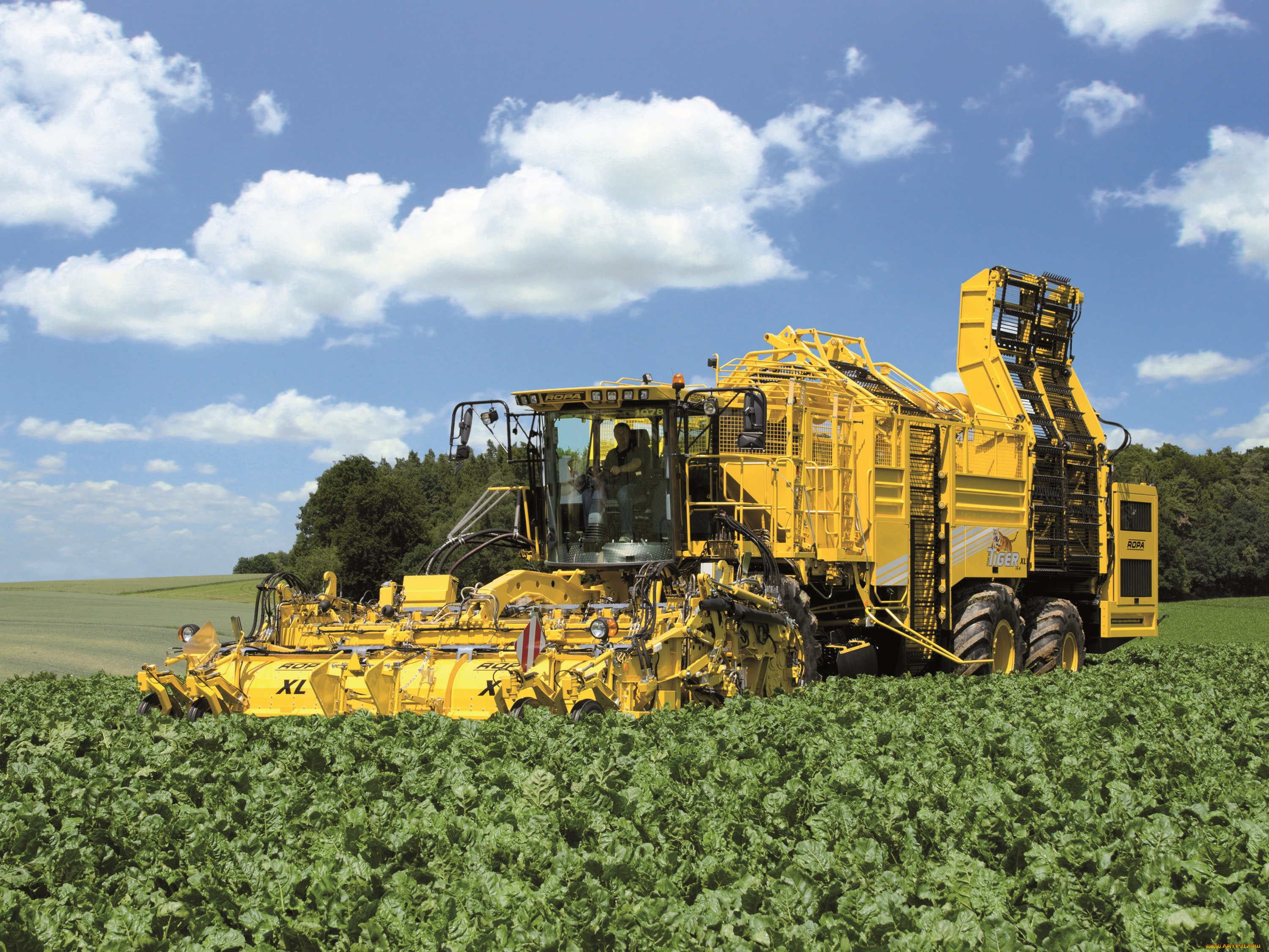 техника, комбайны, ropa