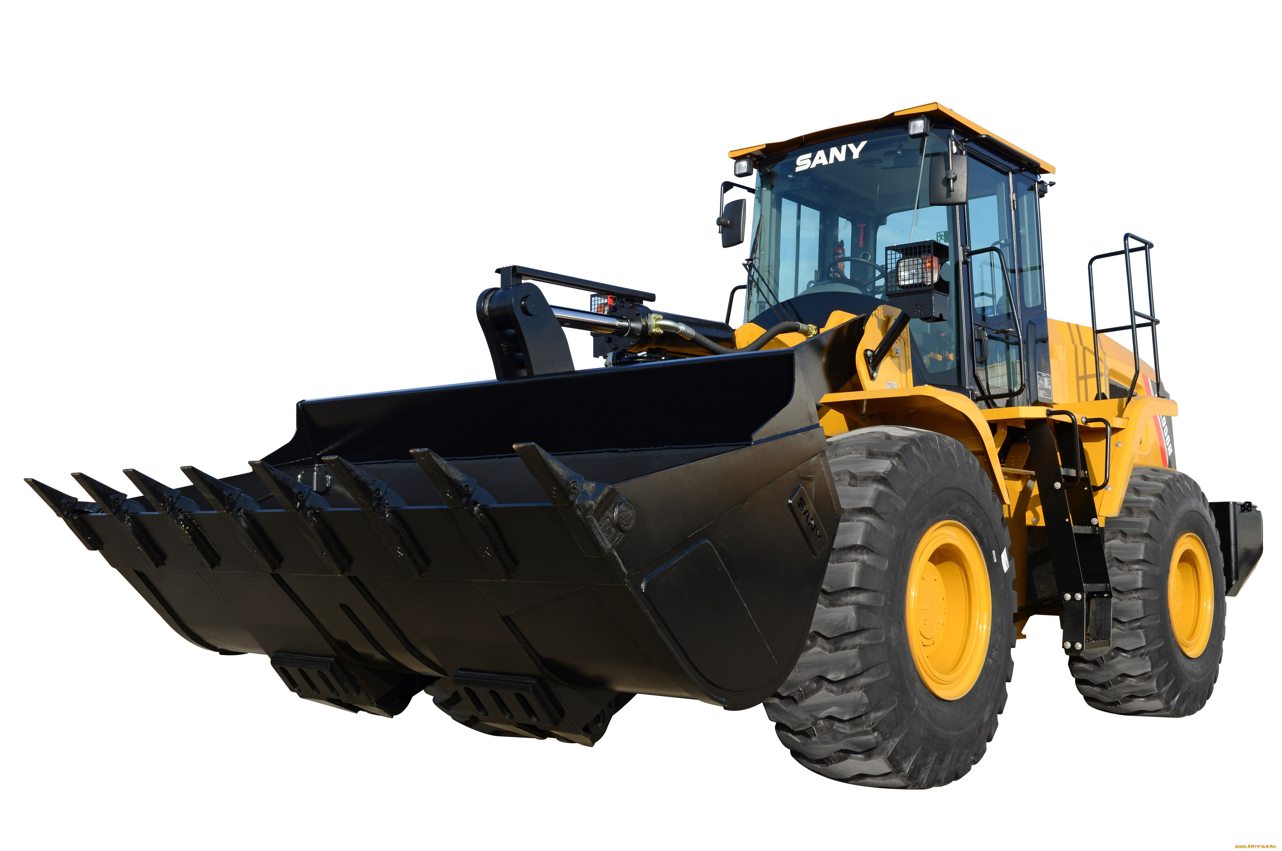 техника, фронтальные, погрузчики, sany