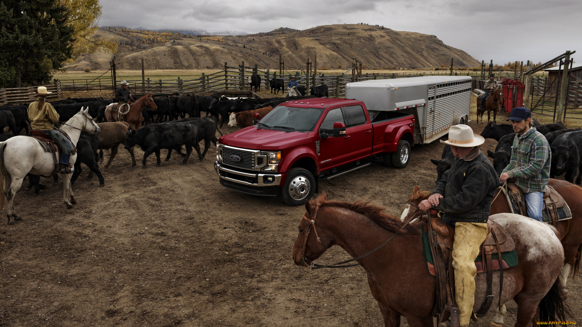 2019, ford, f-, 450, , super, duty, limited, автомобили, ford, быки, ранчо, пикап, новый, красный, американский, сша, форд