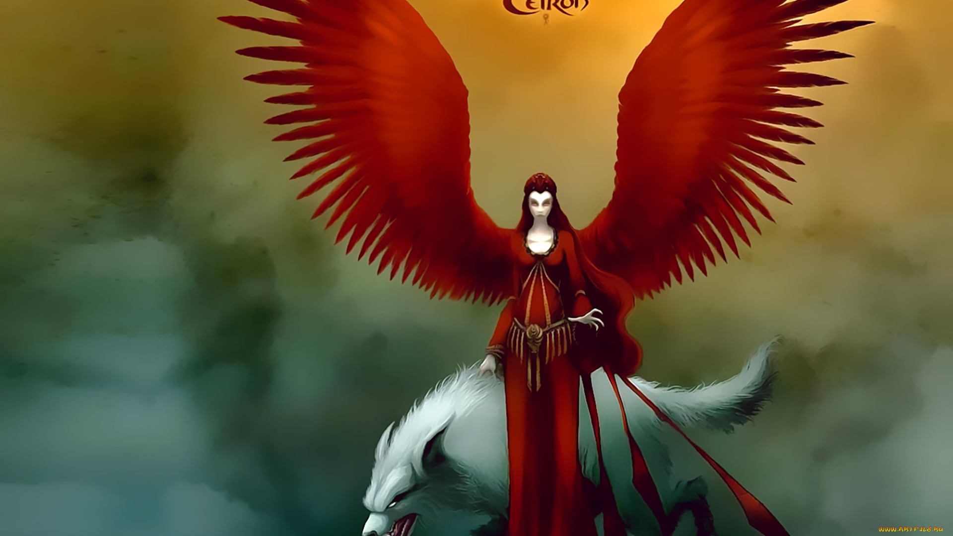 календари, фэнтези, крылья, оборотень, существо, 2020, calendar, женщина