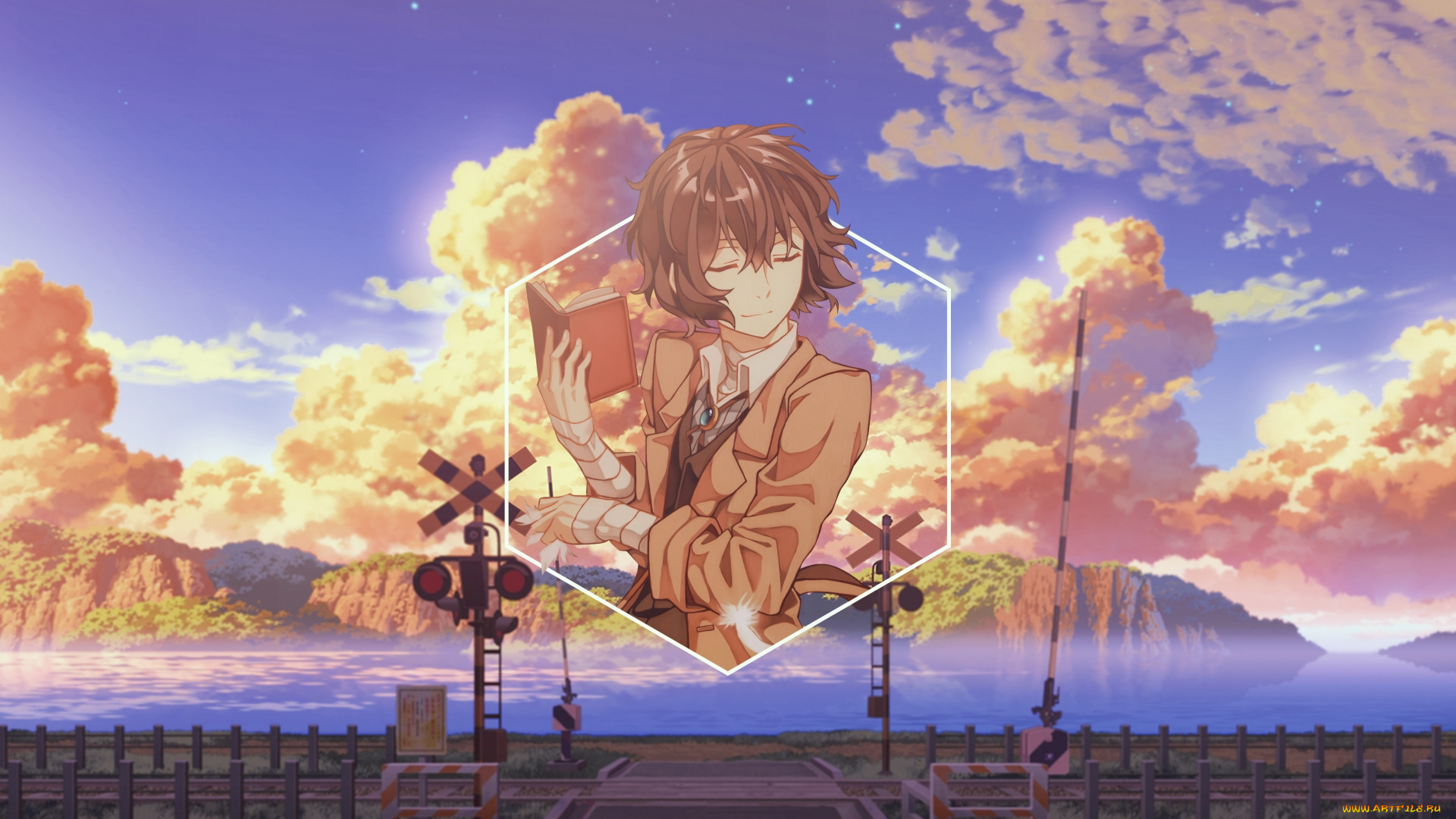 аниме, bungou, stray, dogs, бродячие, псы, литературные, гении