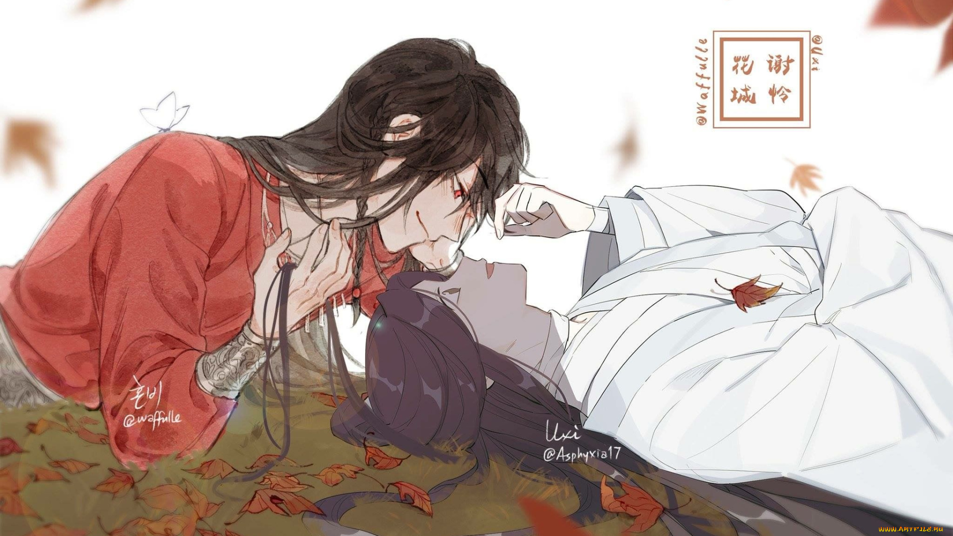 аниме, tian, guan, ci, fu, благословение, небожителей, tian, guan, ci, fu, мосян, тунсю