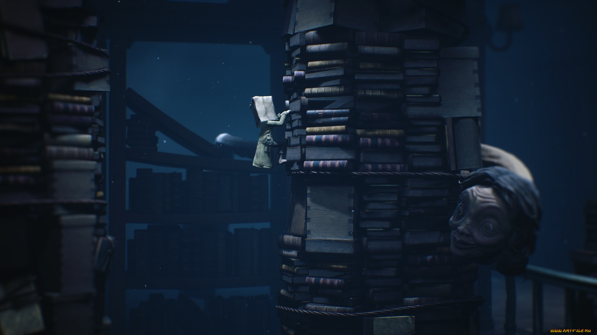 видео, игры, little, nightmares, little, nightmares, ii