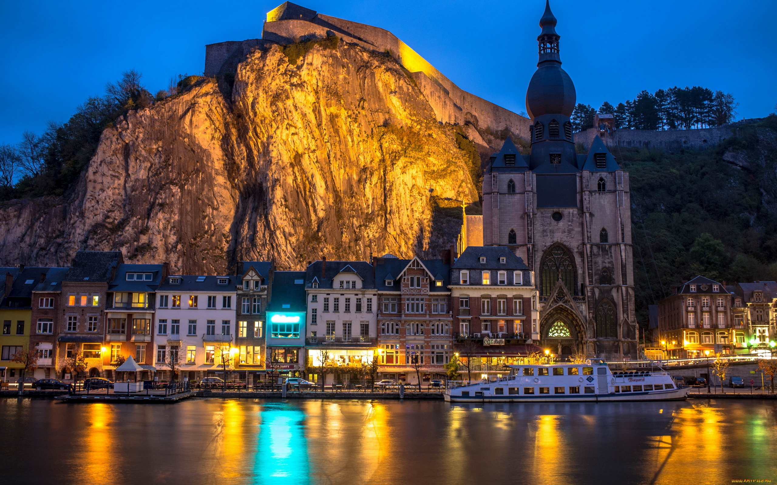 dinant, belgium, города, -, дворцы, , замки, , крепости