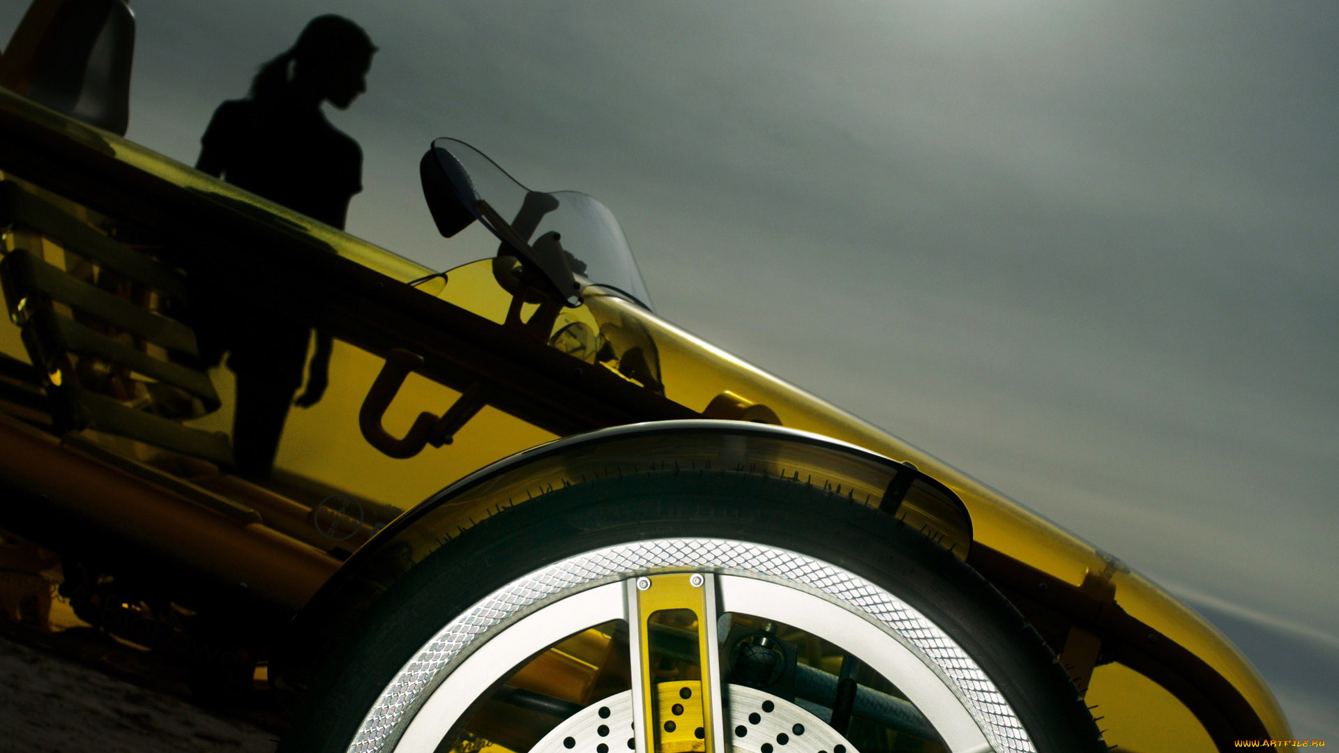 swiss, rinspeed, exasis, автомобили, фрагменты, автомобиля, концепт, желтый, девушка