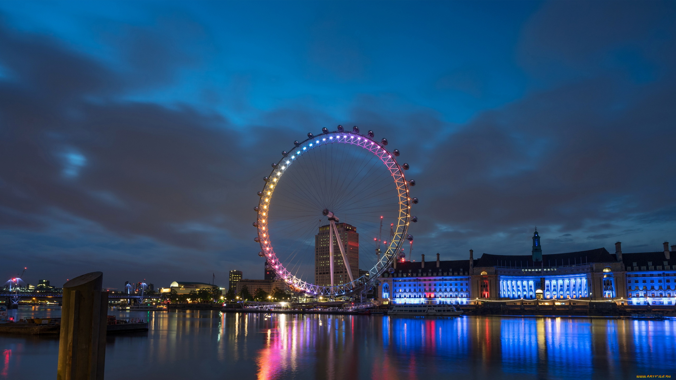 london, eye, города, лондон, , великобритания, london, eye