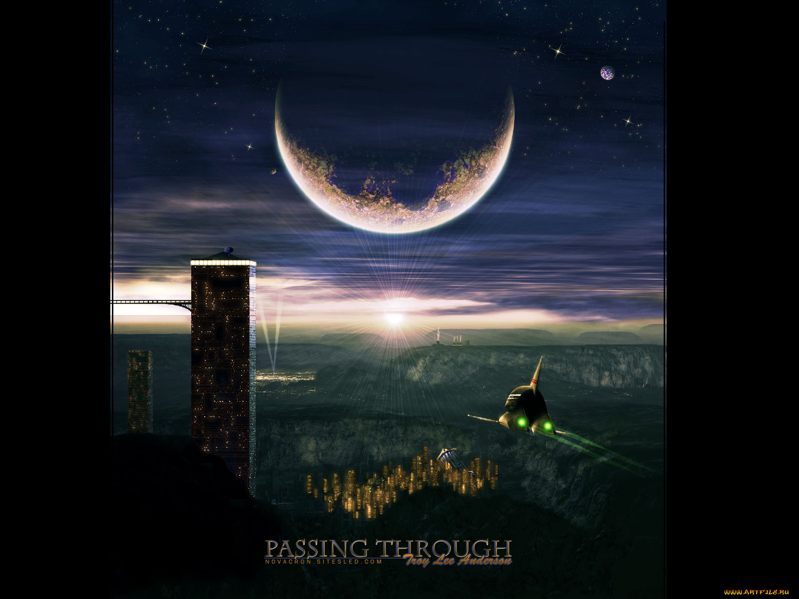 passing, through, космос, разное, другое