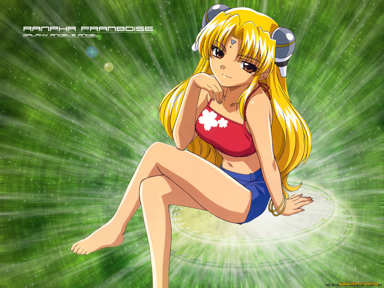 аниме, galaxy, angel