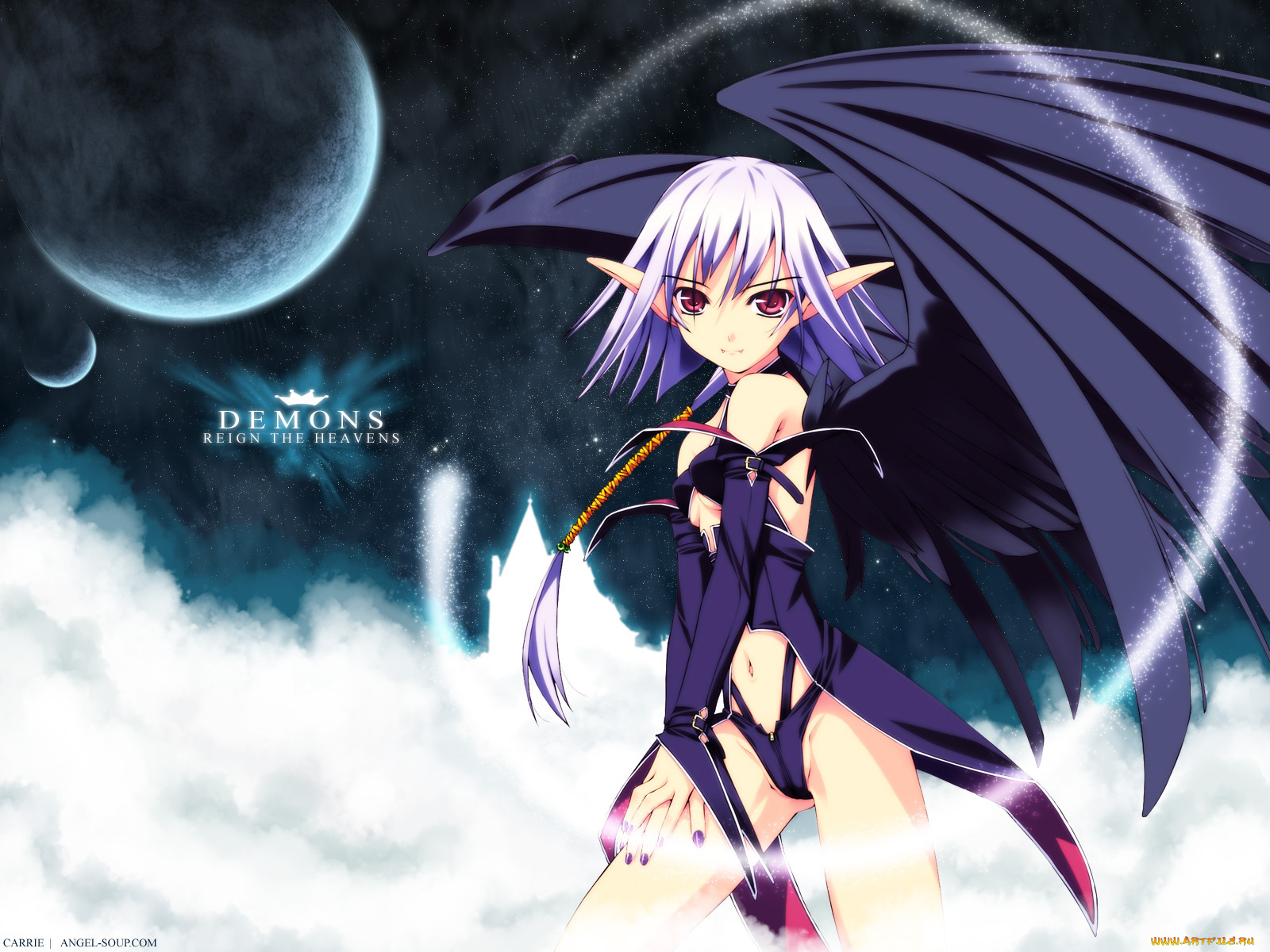 аниме, angels, demons