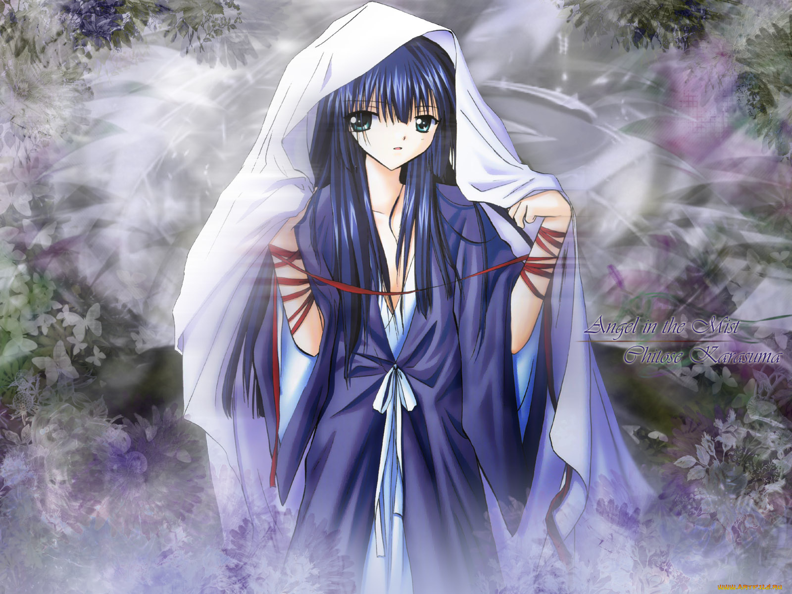 аниме, galaxy, angel