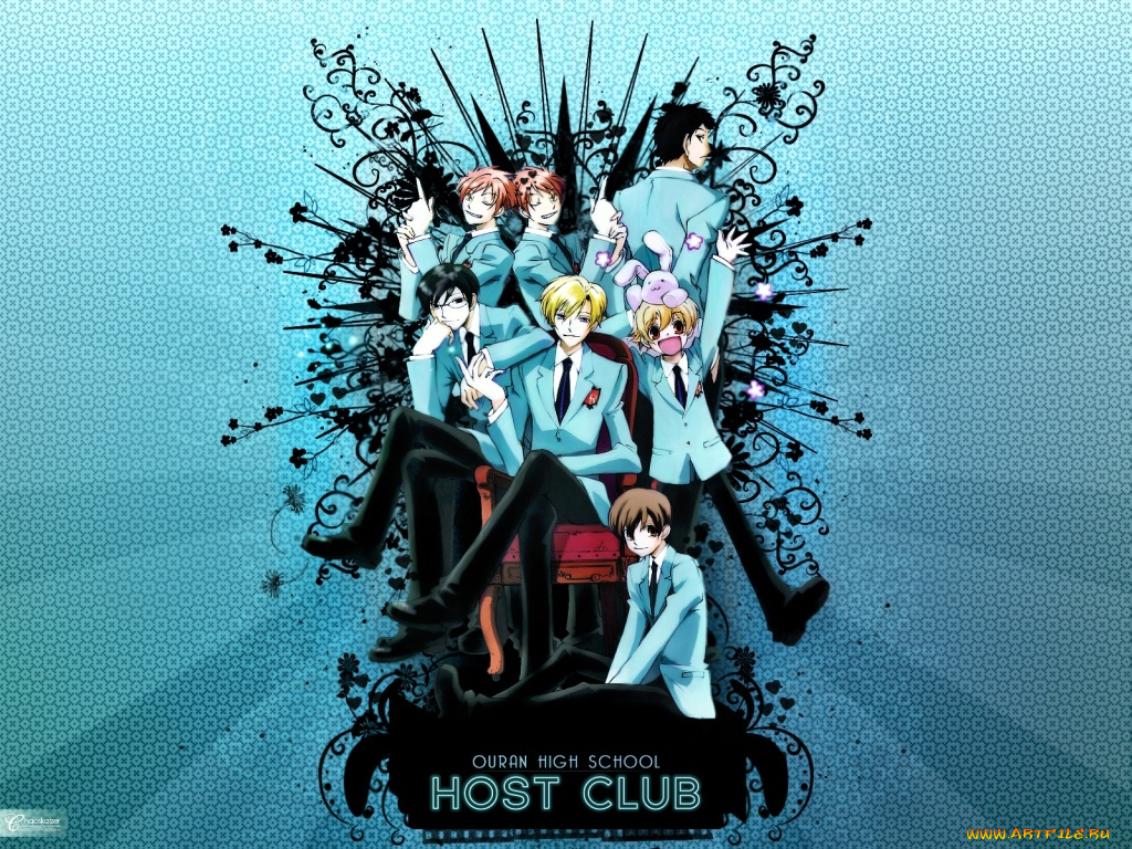 ouran, 11, аниме, high, school, host, club