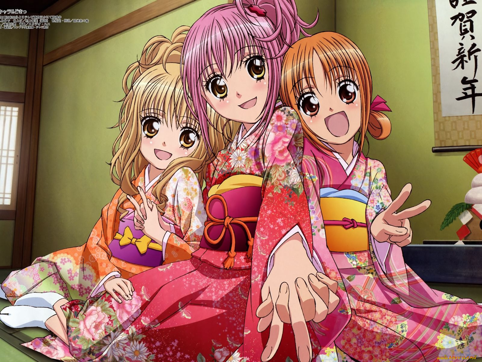 аниме, shugo, chara