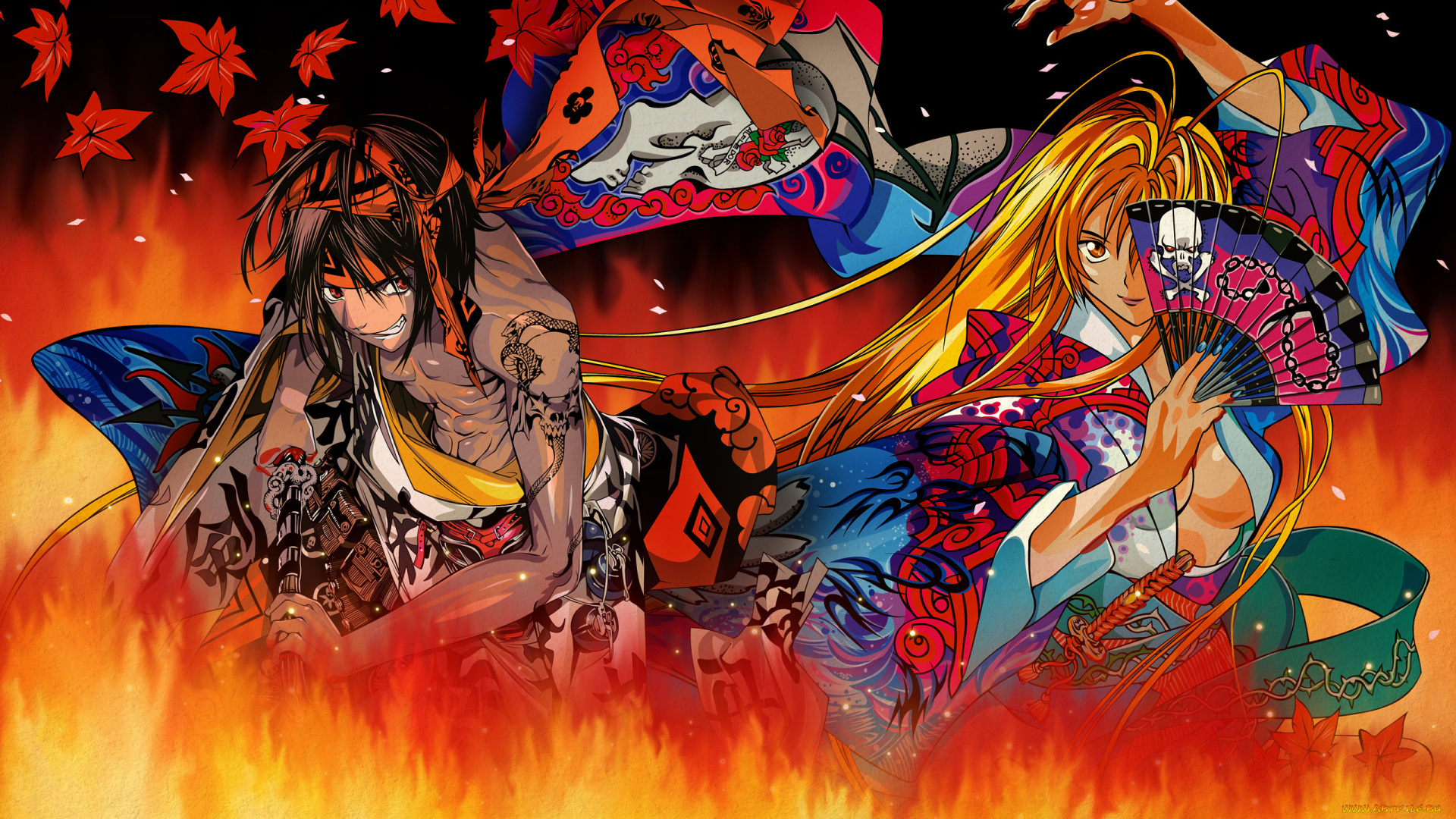 аниме, tenjou, tenge