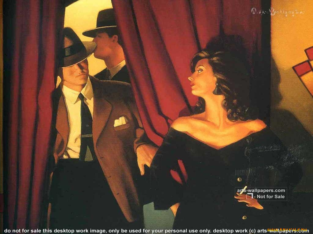 рисованные, люди