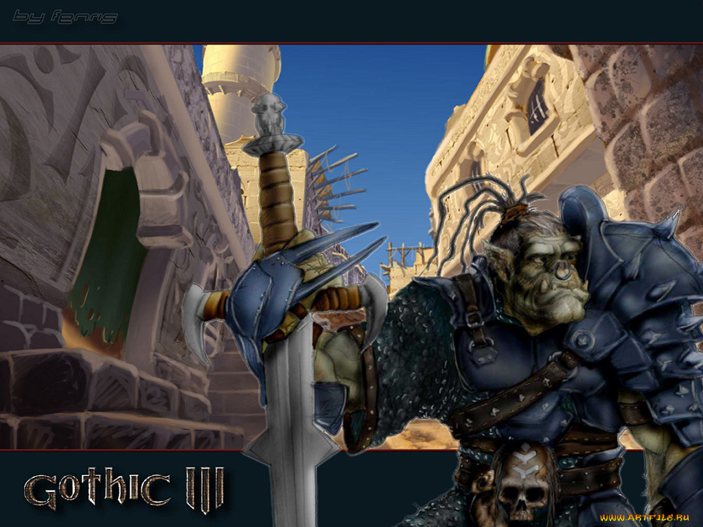 видео, игры, gothic