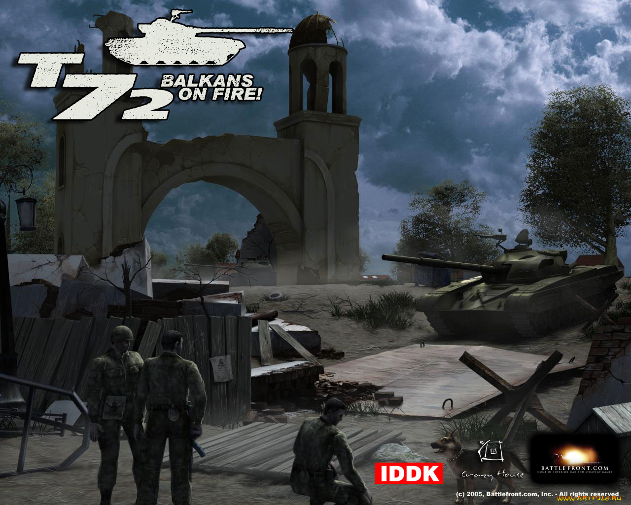 72, balkans, on, fire, видео, игры