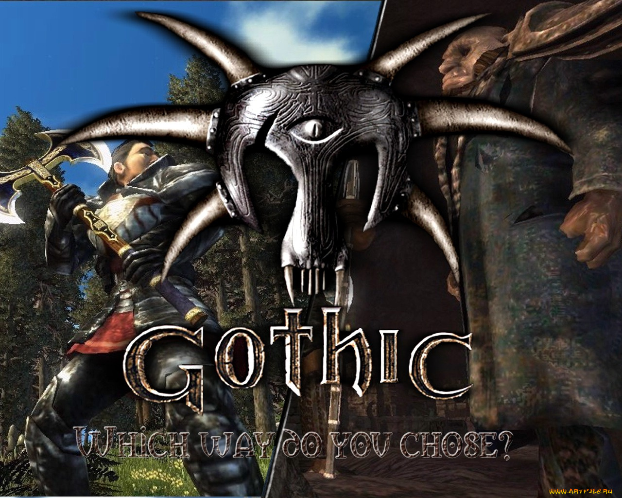 видео, игры, gothic
