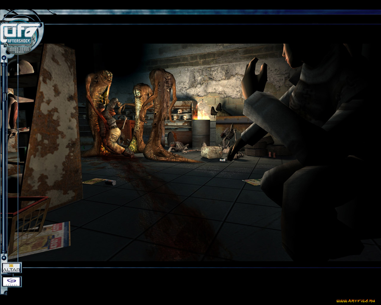 видео, игры, ufo, aftershock