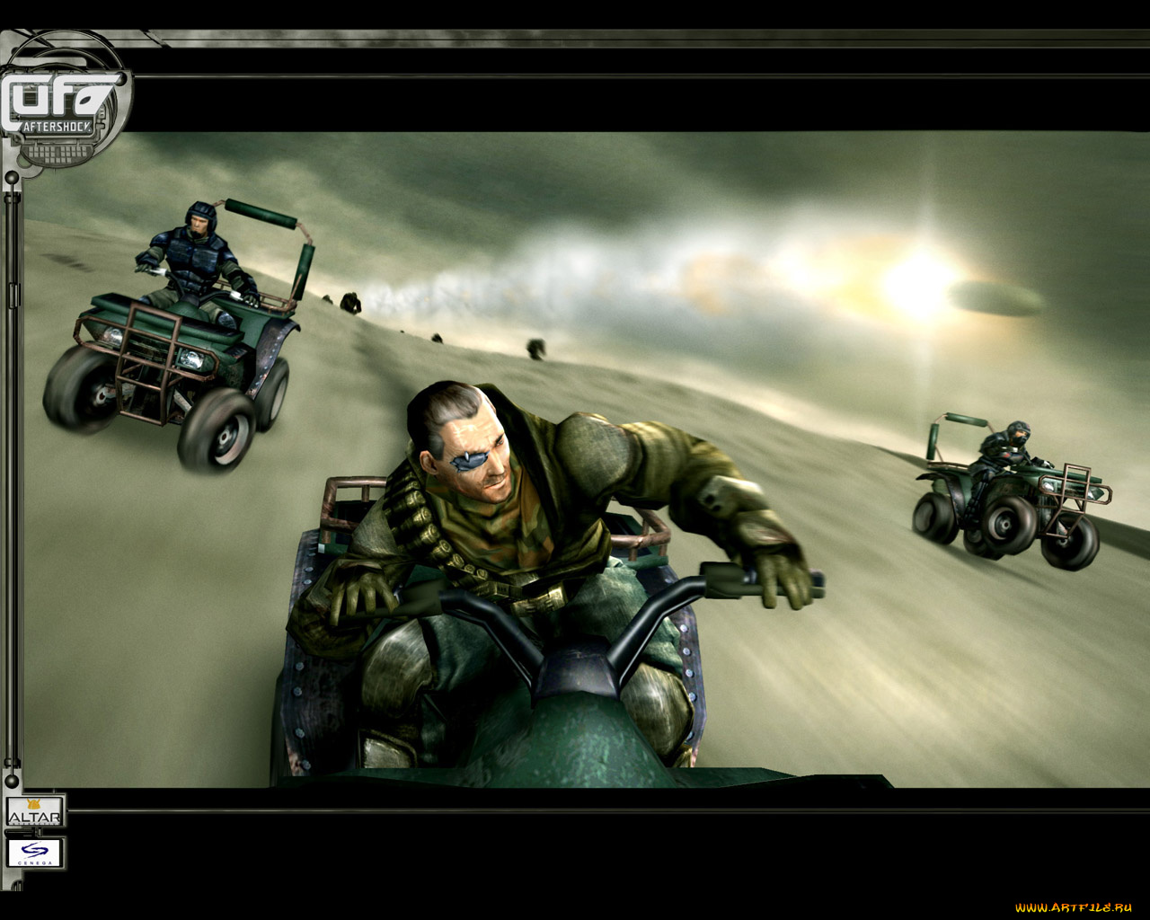 видео, игры, ufo, aftershock