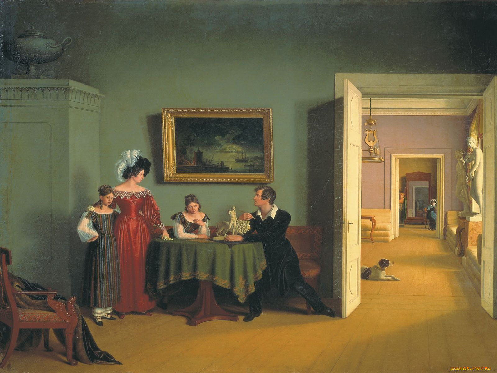 фёдор, толстой, рисованные