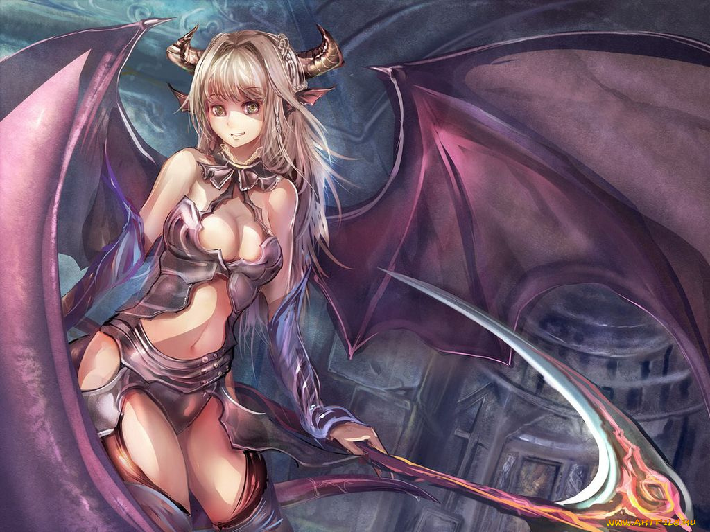 аниме, angels, demons