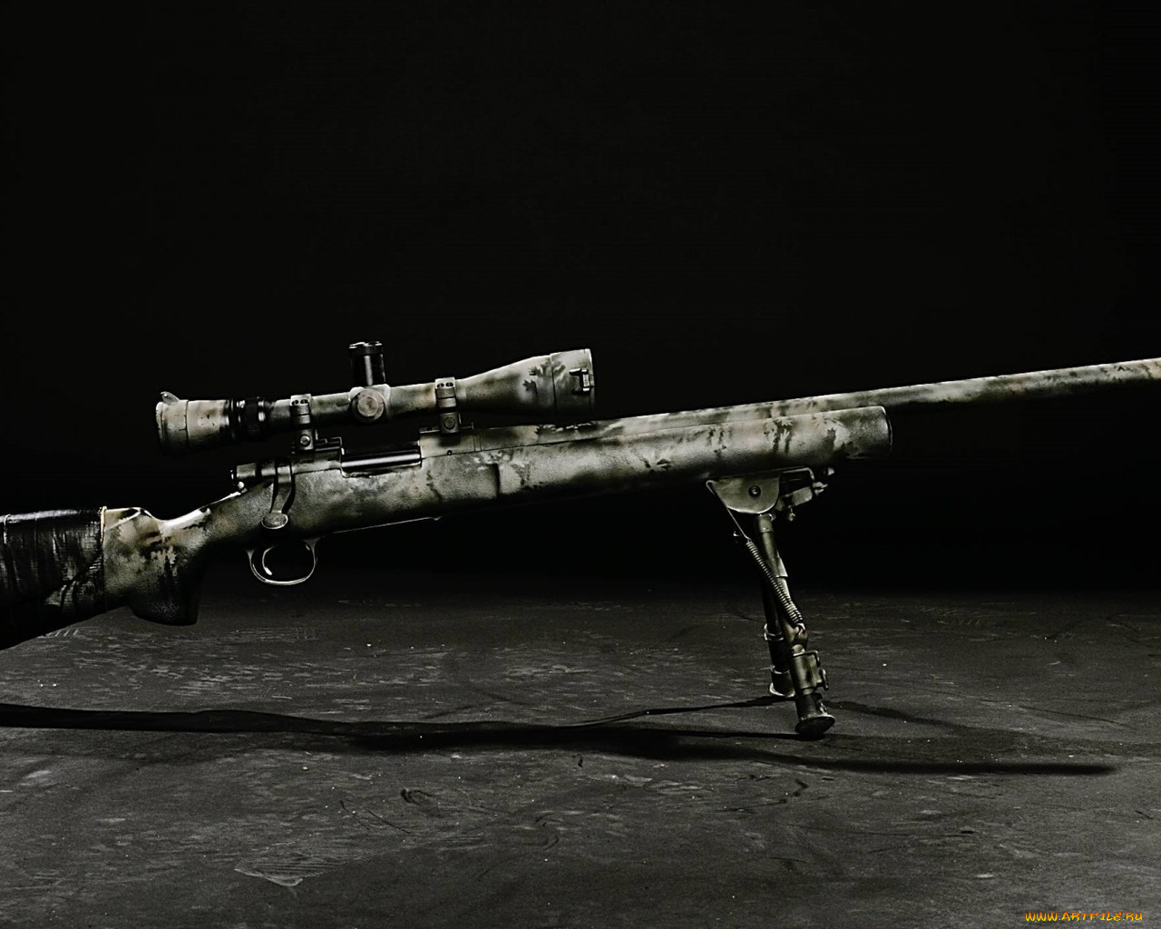 оружие, винтовки, прицеломприцелы