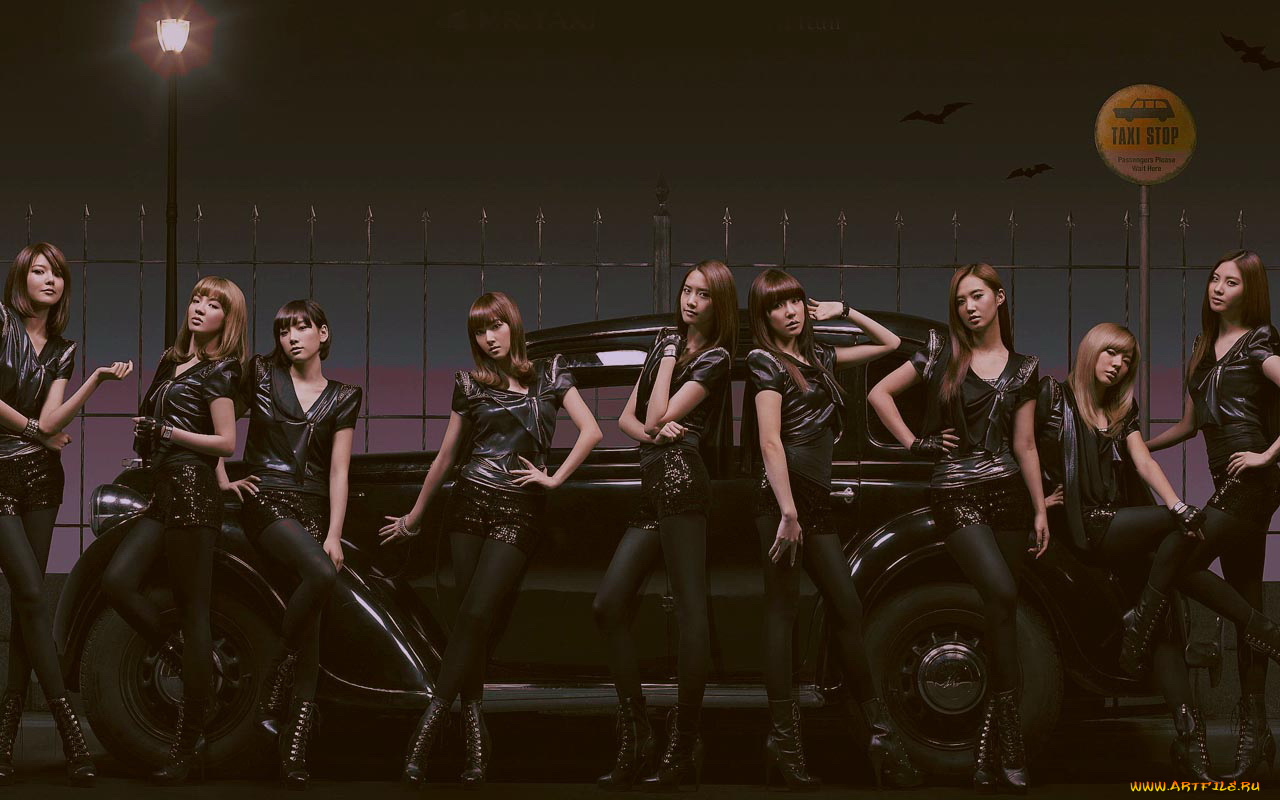 автомобили, авто, девушками