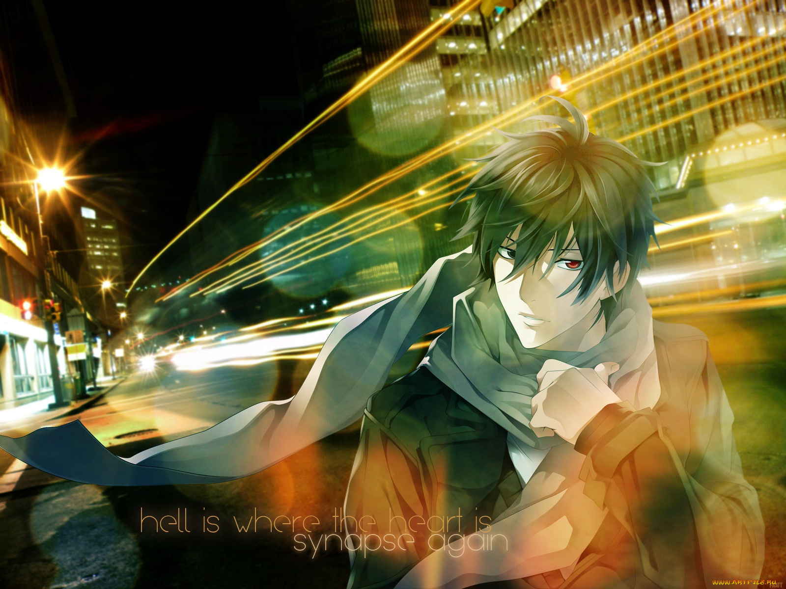 аниме, psychic, detective, yakumo