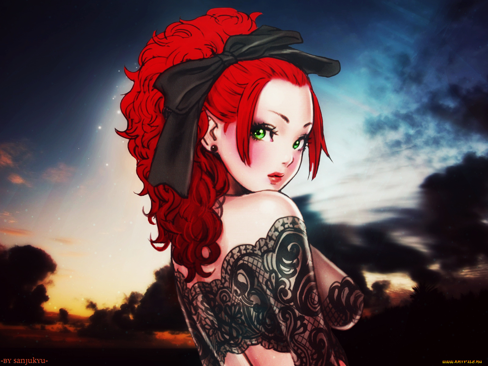 аниме, shunya, yamashita, artist