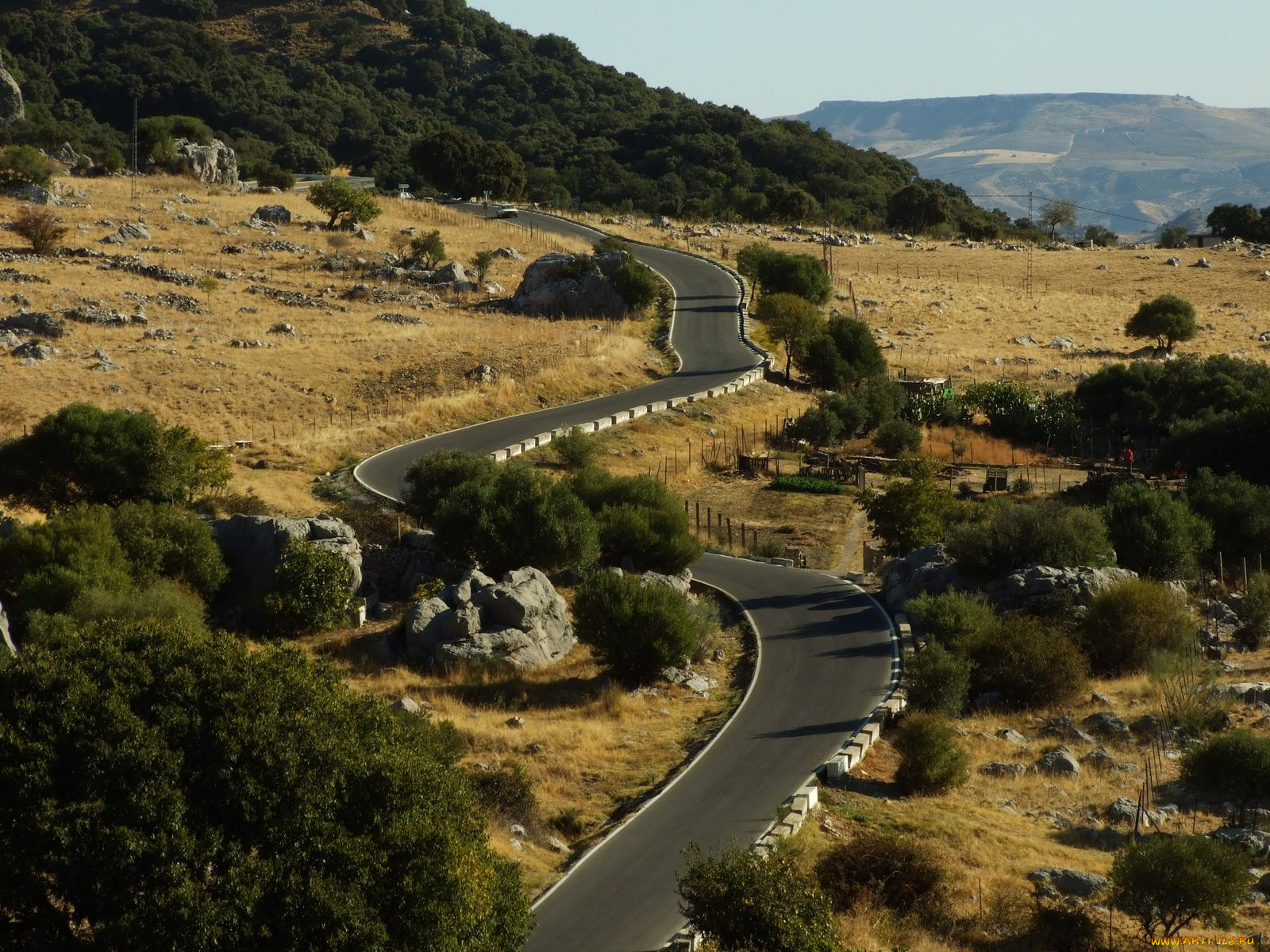 природа, дороги, андалусия, испания