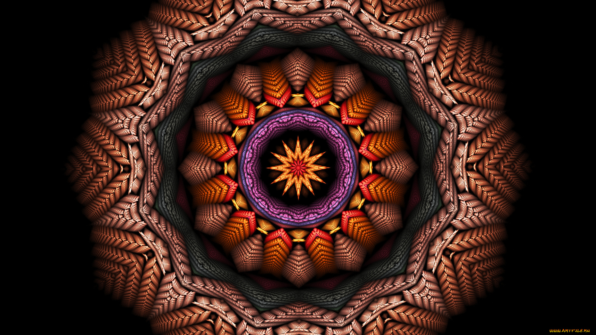 3д, графика, fractal, фракталы, узор