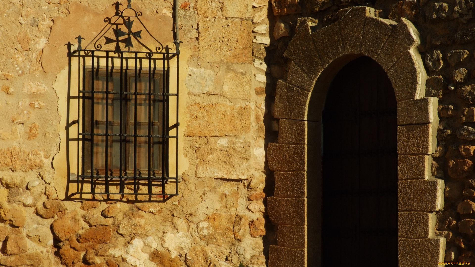 разное, элементы, архитектуры, решетка