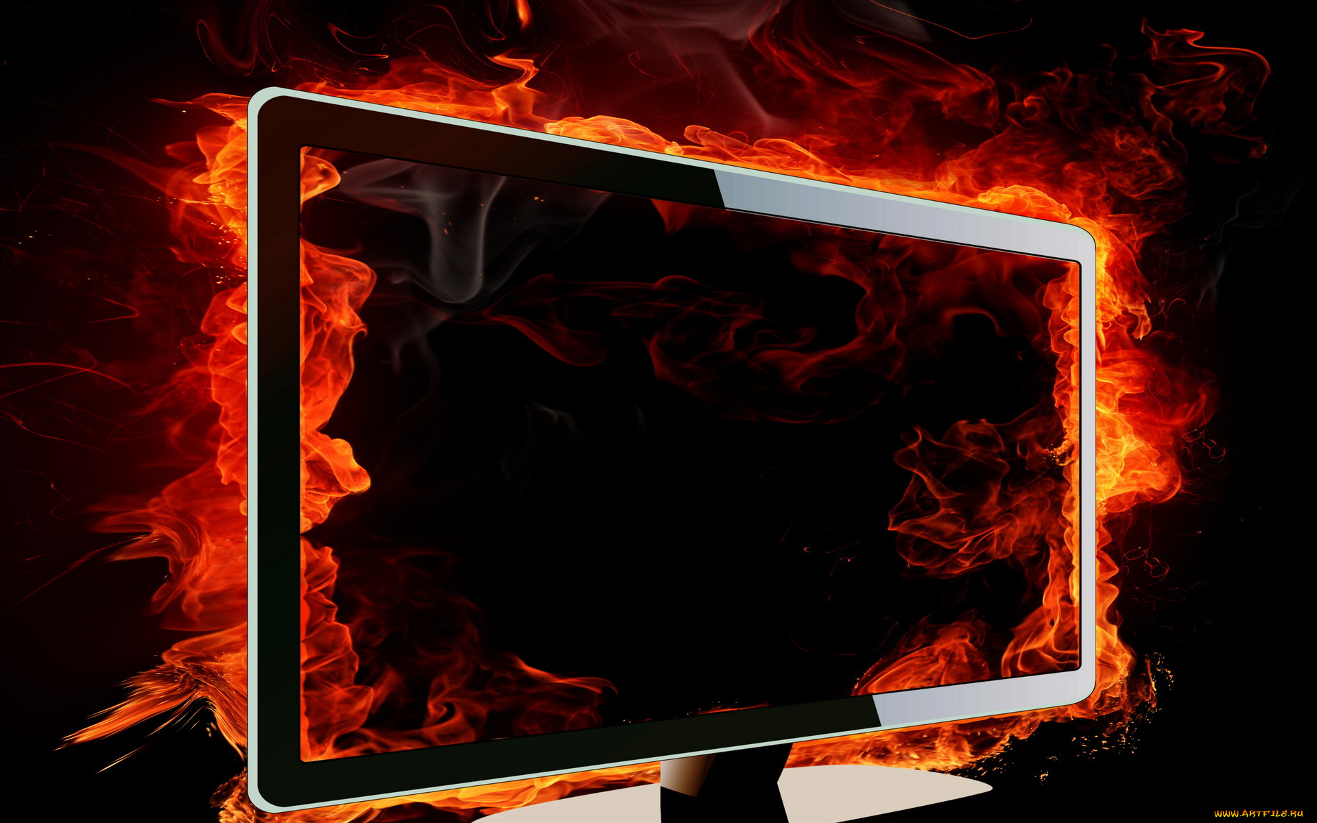 3д, графика, другое, пламья