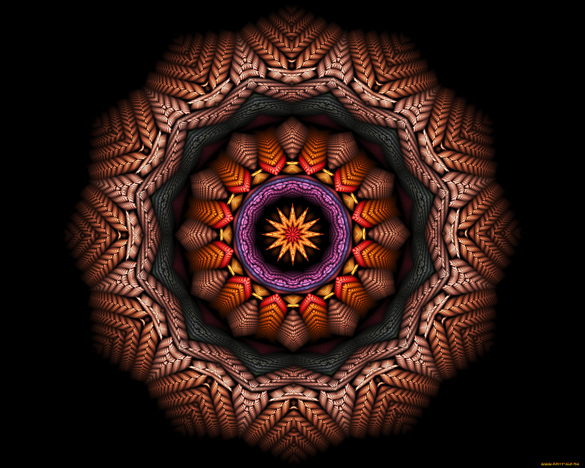 3д, графика, fractal, фракталы, узор