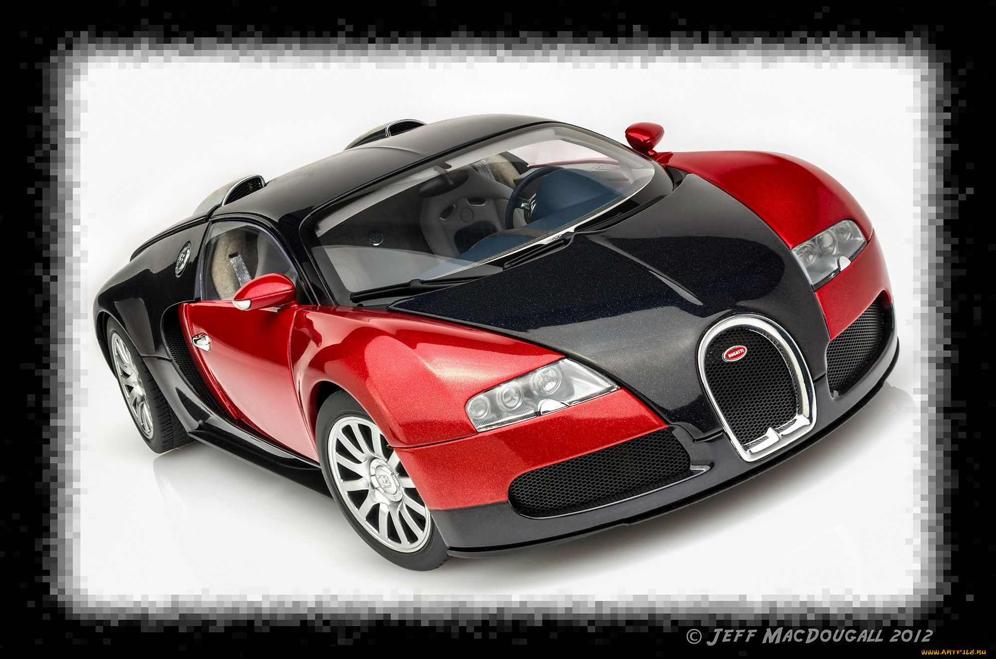 автомобили, bugatti, красно-черный, бугатти