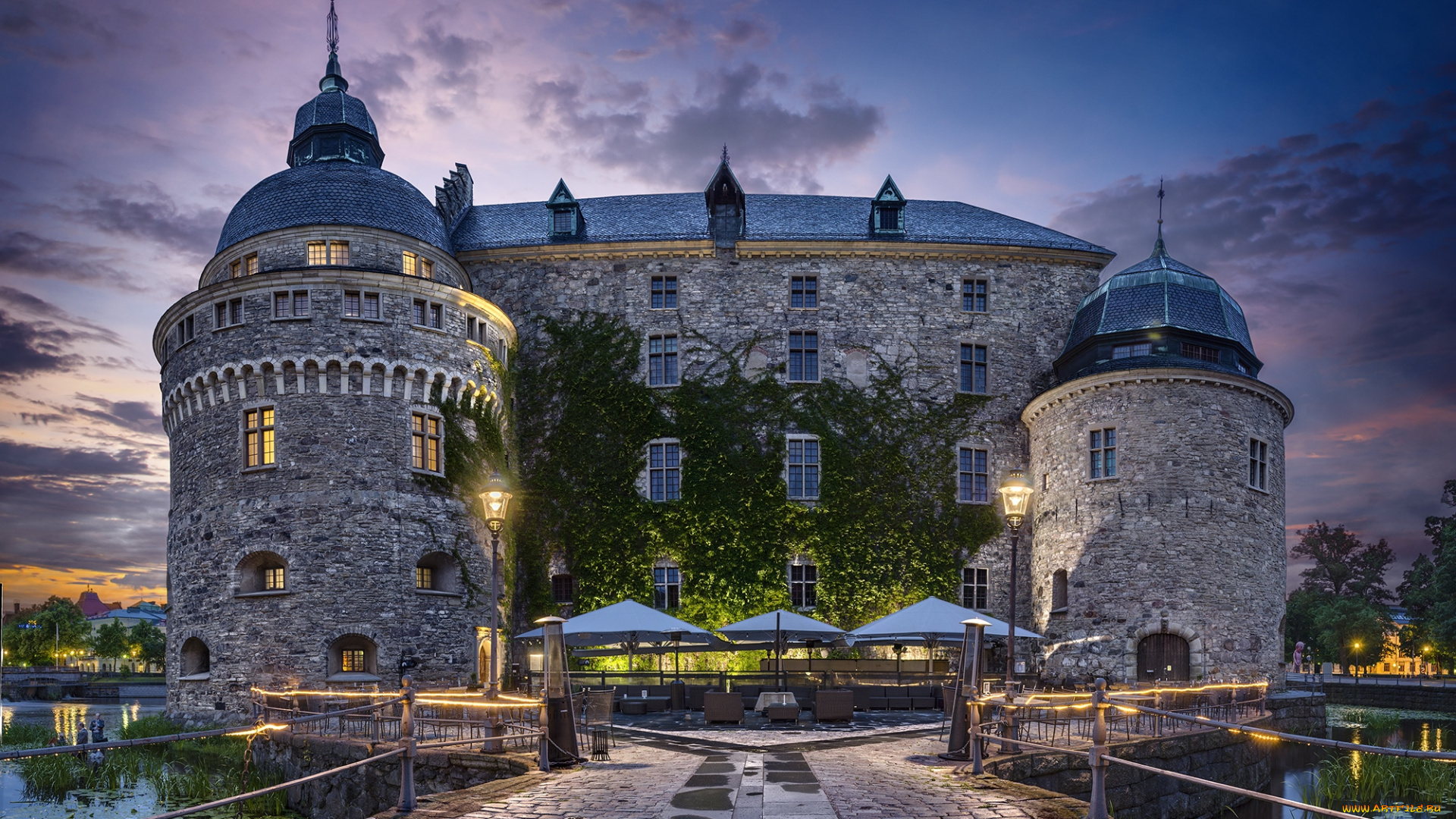 города, -, дворцы, , замки, , крепости, швеция, башни, замок