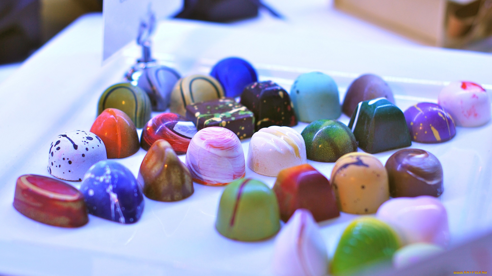 еда, конфеты, , шоколад, , сладости, разноцветные, блюдо