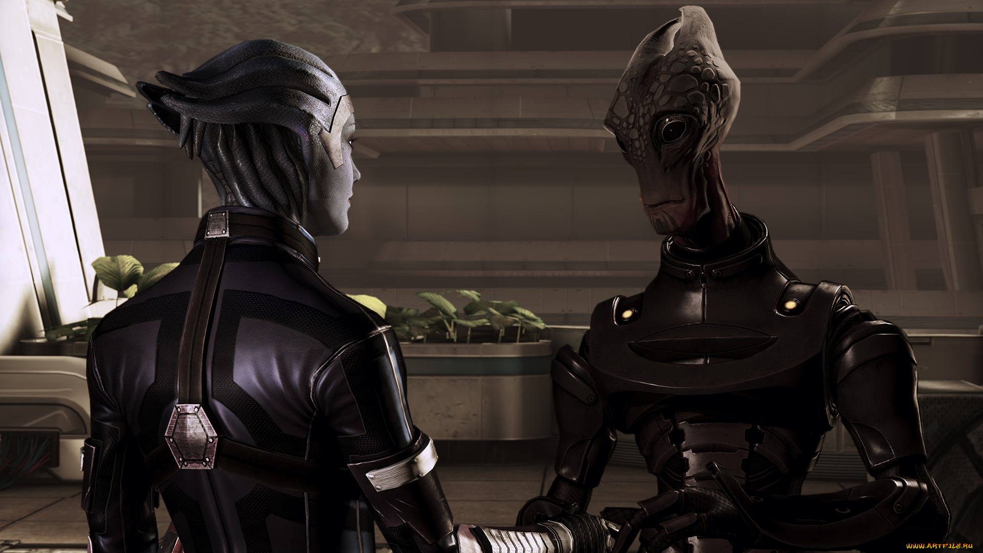 видео, игры, mass, effect, 3, персонажи