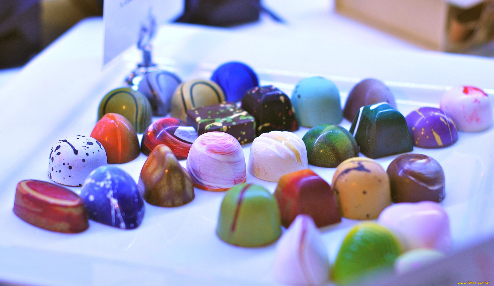 еда, конфеты, , шоколад, , сладости, разноцветные, блюдо