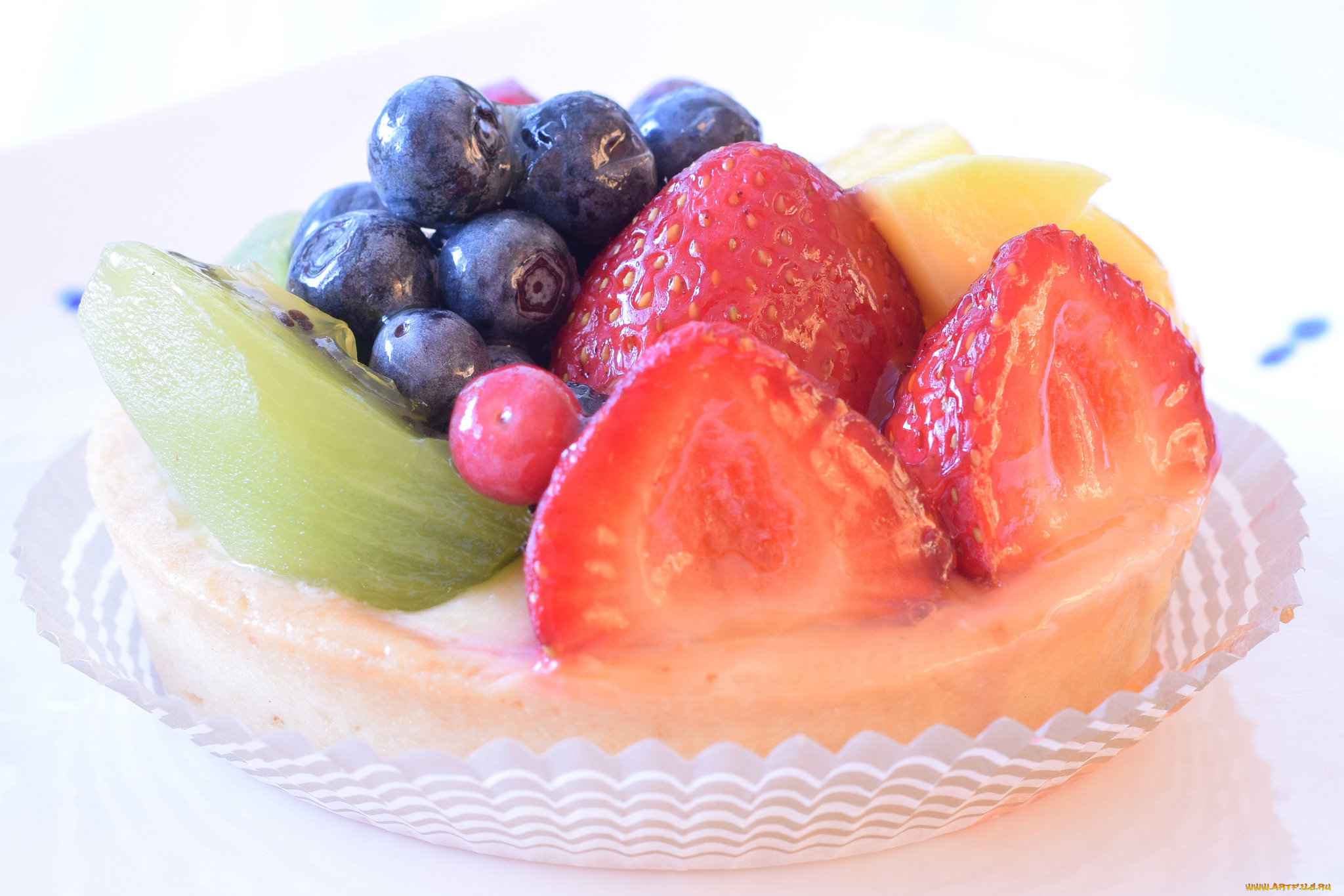 еда, мороженое, , десерты, ягоды, черника, клубника, десерт