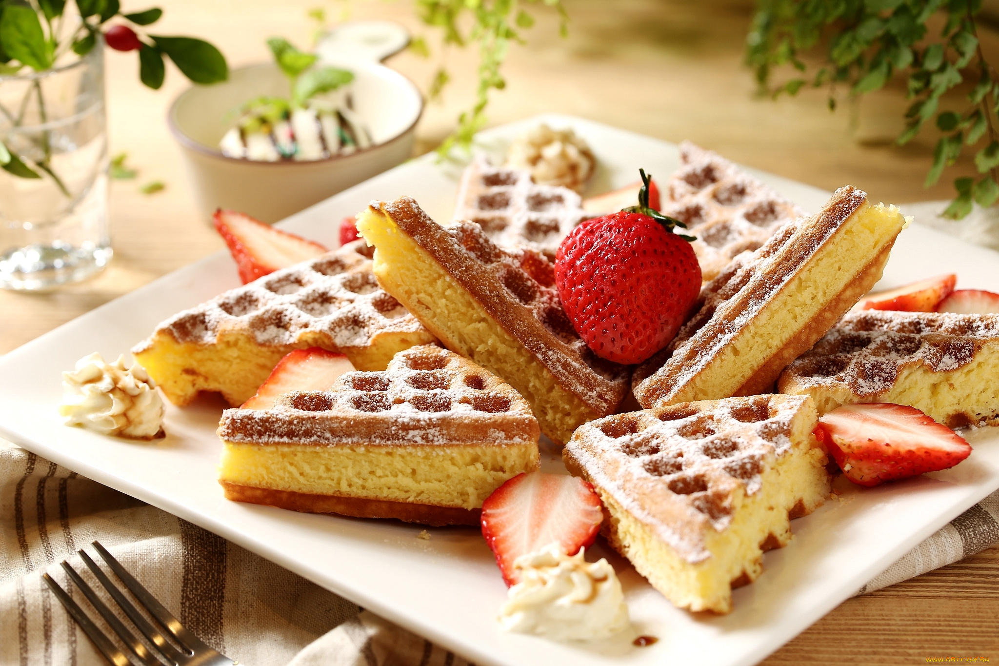 еда, пирожные, , кексы, , печенье, клубника, десерт, выпечка