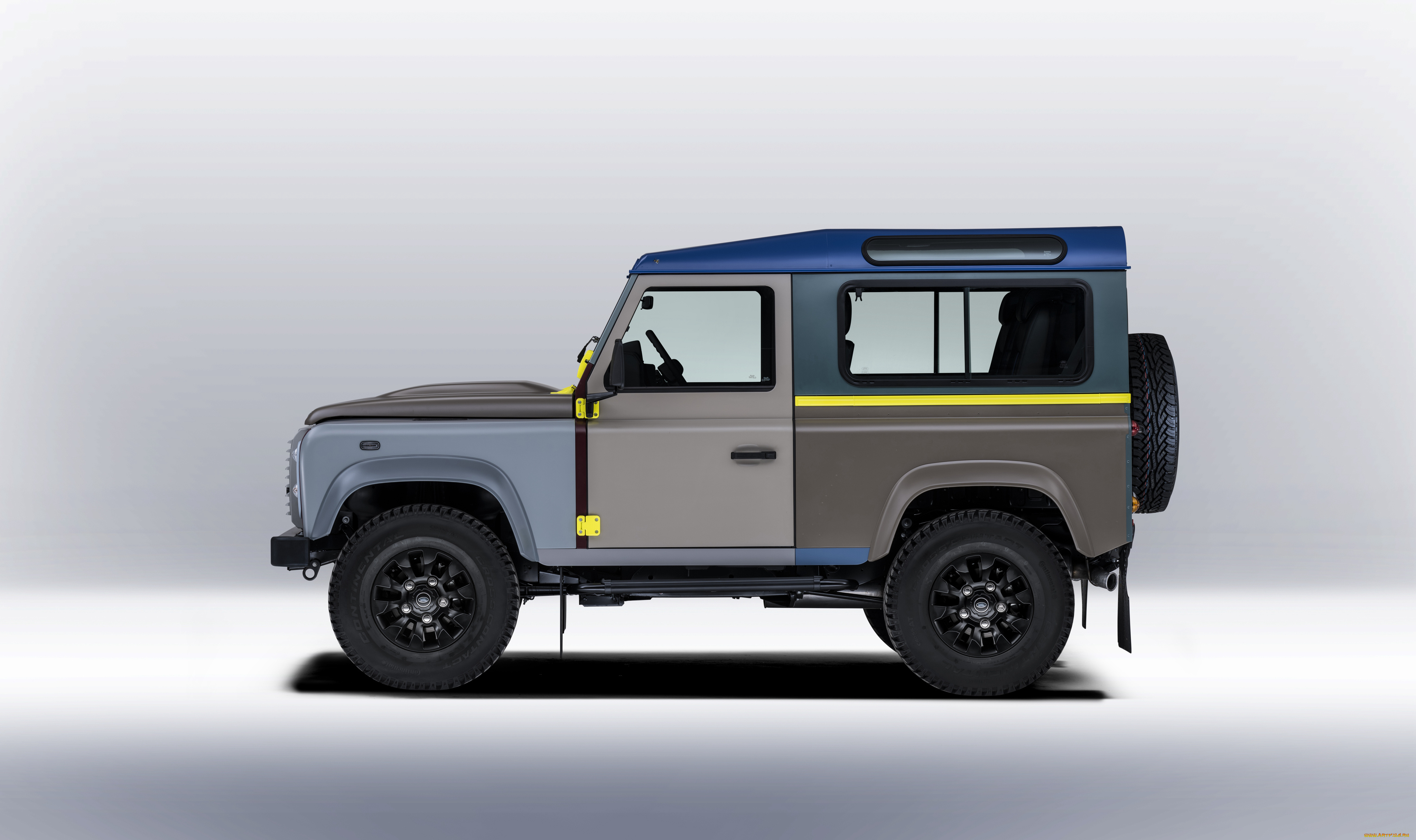 автомобили, land-rover, land, rover, defender, 90, by, paul, smith, 2015г